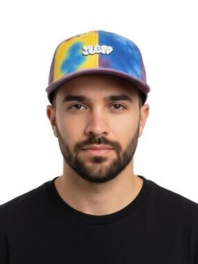 Hat /  NEFF Multi-color Tie-Dye Baseball Hat Cap / New